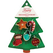 Destination Holiday Mini Christmas Cookie Cutter Set