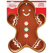 Destination Holiday Jumbo Gingerbread Christmas Cookie Cutter