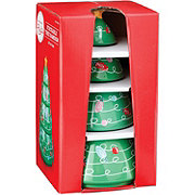 Destination Holiday Christmas Tree Stackable Ramekin Set