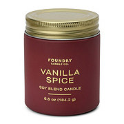 Foundry Candle Co. Vanilla Spice Scented Soy Christmas Candle