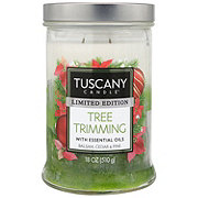 Tuscany Candle Tree Trimming Scented Christmas Candle