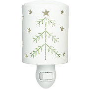 Fusion Christmas Tree White Ceramic Accent Wax Warmer