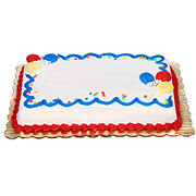 Baker Maid Balloon Celebration Buttercream White Cake