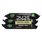 Dude Wipes Shea Butter XL Flushable Wipes 3 pk