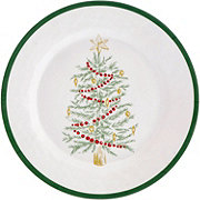 Destination Holiday Christmas Tree Salad Plate