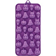 Destination Holiday Silicone Halloween Icons Candy Mold - Purple