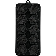 Destination Holiday Halloween Silicone Spider Web Candy Molds - Black