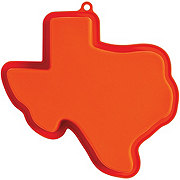 Destination Holiday Halloween Texas Silicone Cake Mold - Orange