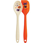 Destination Holiday Halloween Jack-O-Lantern Cat & Icons Mini Spoon & Spatula Set