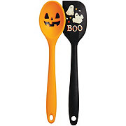 Destination Holiday Halloween Jack-O-Lantern & Ghosts Mini Spoon & Spatula Set