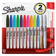 Sharpie Fine Tip Permanent Markers - Assorted Neon & Metallic Ink