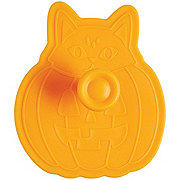 Destination Holiday Halloween Jack-O-Lantern Cat Cookie Stamper - Orange