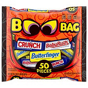 Crunch, Butterfinger, & Baby Ruth Assorted Chocolate Halloween Candy