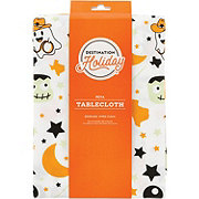 Destination Holiday PEVA  All Over Texas Halloween Tablecloth