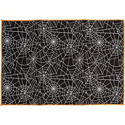 Destination Holiday Halloween All Over Spider Webs Drying Mat - Black