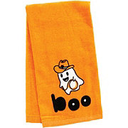 Destination Holiday Halloween Cowboy Ghost Kitchen Towel - Orange