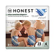 The Honest Company Clean Conscious Diapers Jumbo Pack - Size 4, Tie Dye Print