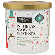 Tuscany Candle In The Lane Snow Is Glistening Scented Christmas Candle