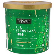 Tuscany Candle Oh, Christmas Tree Scented Soy Candle