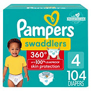 Pampers Swaddlers 360 Diapers - Size 4