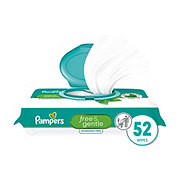 Pampers Free & Gentle Plant Based Baby Wipes