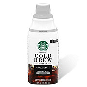 Starbucks Cold Brew Coffee Concentrate Signature Black - Sweetened