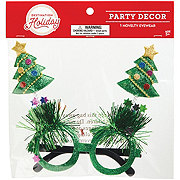 Destination Holiday Tinsel Tree Glasses