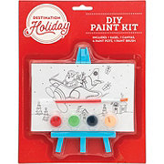 Destination Holiday DIY Christmas Canvas Paint Kit