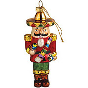 Destination Holiday Mariachi Nutcracker Glass Christmas Ornament