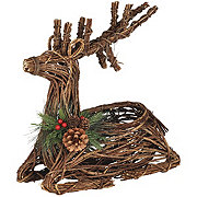 Destination Holiday Reindeer Sleigh Christmas Basket