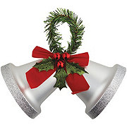 Destination Holiday Large Christmas Bells - Silver