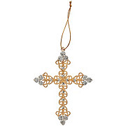 Destination Holiday Jeweled Cross Ornament