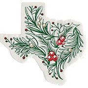 Destination Holiday Texas Holly Die Cut Christmas Napkins