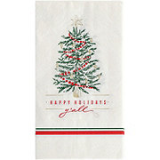 Destination Holiday Happy Holidays Y'all Christmas Guest Napkins