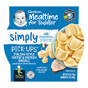 Gerber Mealtime for Toddler Pick-Ups - Italian-Style Cheese & Chicken Ravioli