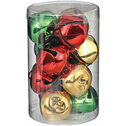 Destination Holiday Metal Christmas Bells - Red Green & Gold