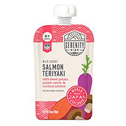 Serenity Kids Baby Food Pouch - Wild Caught Salmon Teriyaki