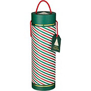 Destination Holiday Striped Wine Tube Gift Carrier