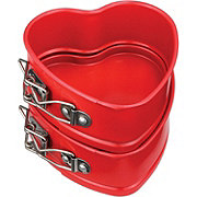 Destination Holiday Mini Heart Shaped Springform Pan, 2 pk