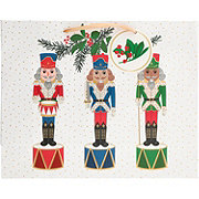 Destination Holiday Nutcracker Horizontal Christmas Gift Bag, X-Large