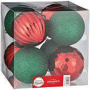 Destination Holiday Shatterproof Ornaments - Red & Green