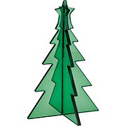 Destination Holiday Small Acrylic Christmas Tree - Green