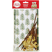 Destination Holiday Christmas Cello Treat Bags - Trees