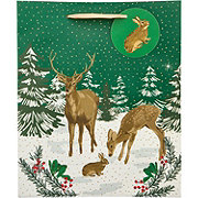 Destination Holiday Reindeer & Friends Christmas Gift Bag, Medium