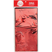 Destination Holiday Metallic Christmas Table Cover - Red