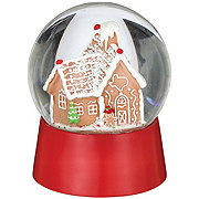 Destination Holiday Gingerbread House Christmas Snow Globe