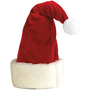 Destination Holiday Plush Santa Hat Christmas Ornament