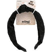 Scunci Hey Boo! Rosette Know Headband - Black