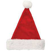 Destination Holiday Classic Plush Christmas Santa Hat