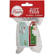 Destination Holiday Christmas Sticker Gift Tag Roll - Candy Cane Lane